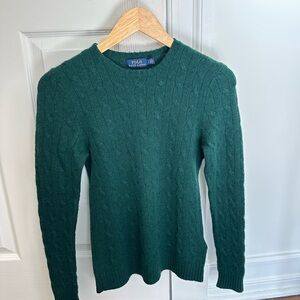 Ralph Lauren Cashmere Cable Knit Sweater